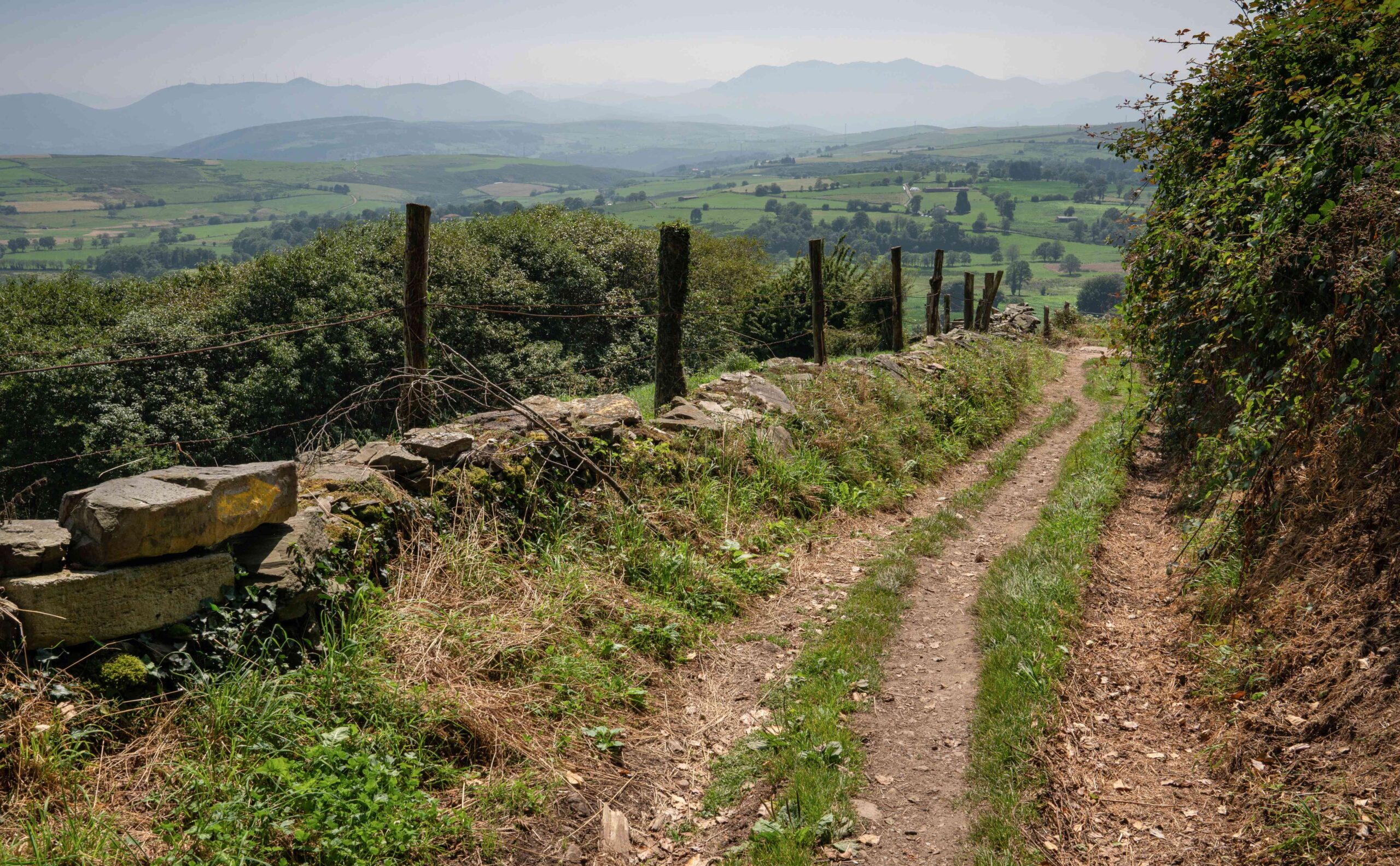 Peregrinos en el Camino del Norte
